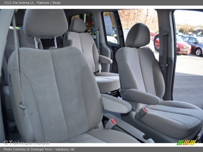 Platinum / Beige 2012 Kia Sedona LX