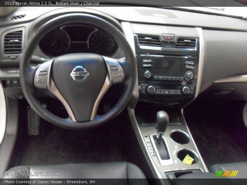 Brilliant Silver / Charcoal 2013 Nissan Altima 2.5 SL