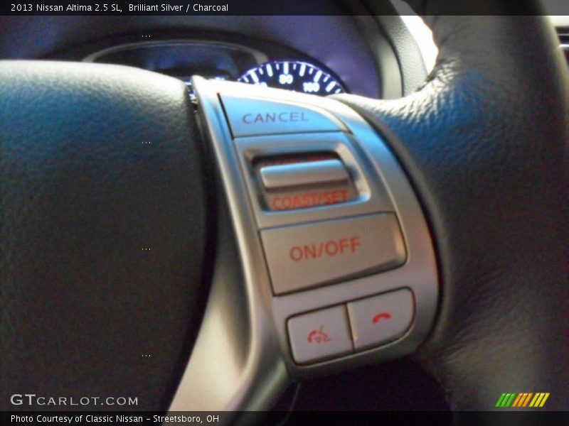 Brilliant Silver / Charcoal 2013 Nissan Altima 2.5 SL