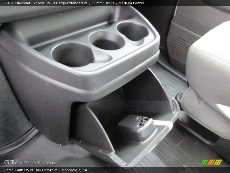Summit White / Medium Pewter 2014 Chevrolet Express 3500 Cargo Extended WT
