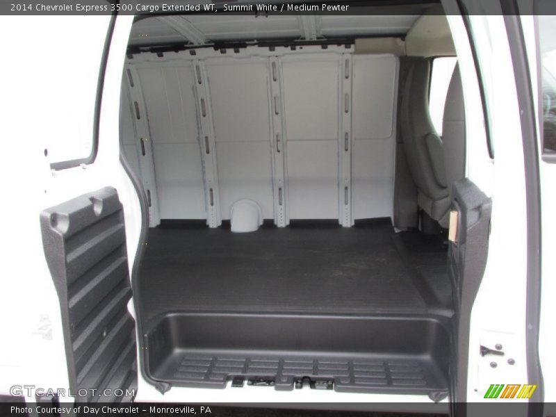 Summit White / Medium Pewter 2014 Chevrolet Express 3500 Cargo Extended WT