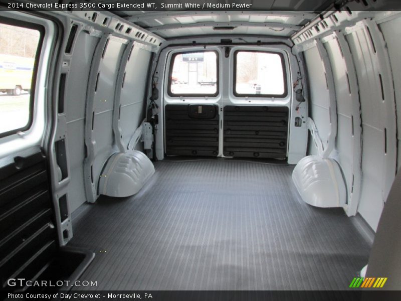 Summit White / Medium Pewter 2014 Chevrolet Express 3500 Cargo Extended WT