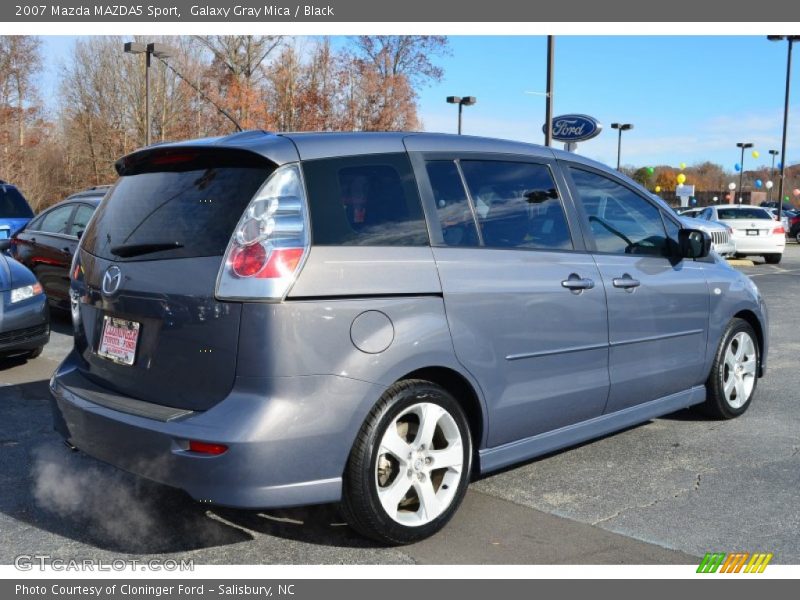 Galaxy Gray Mica / Black 2007 Mazda MAZDA5 Sport