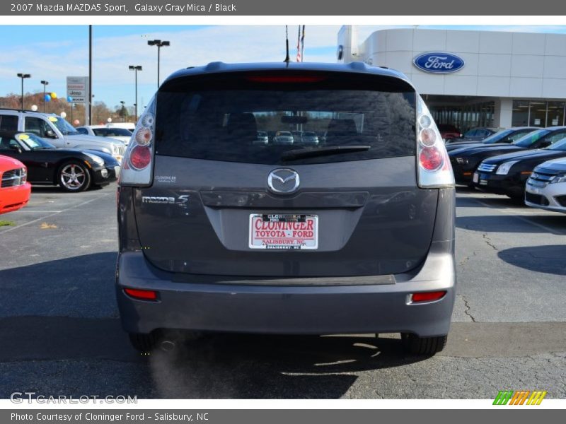 Galaxy Gray Mica / Black 2007 Mazda MAZDA5 Sport