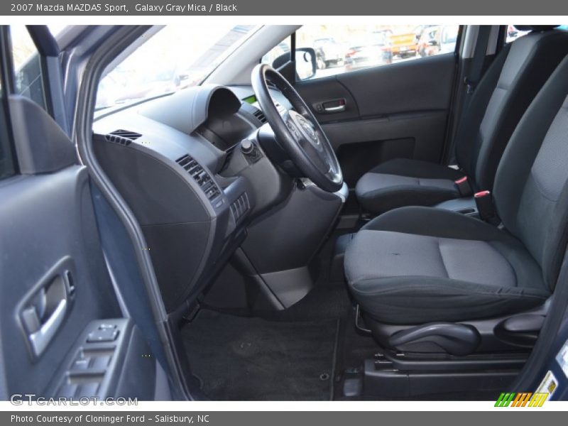 Galaxy Gray Mica / Black 2007 Mazda MAZDA5 Sport