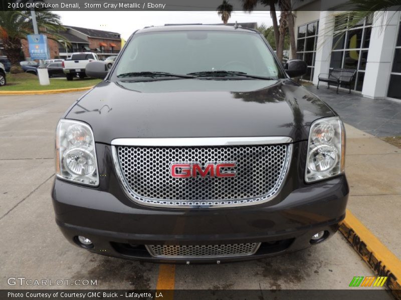 Storm Gray Metallic / Ebony 2010 GMC Yukon Denali
