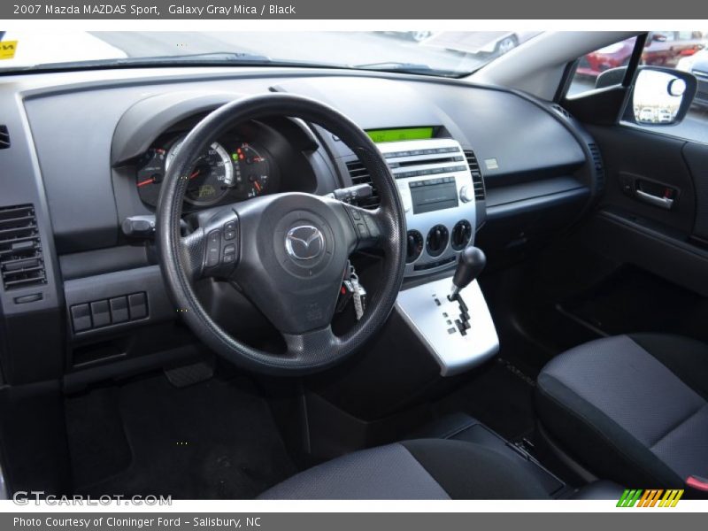 Galaxy Gray Mica / Black 2007 Mazda MAZDA5 Sport