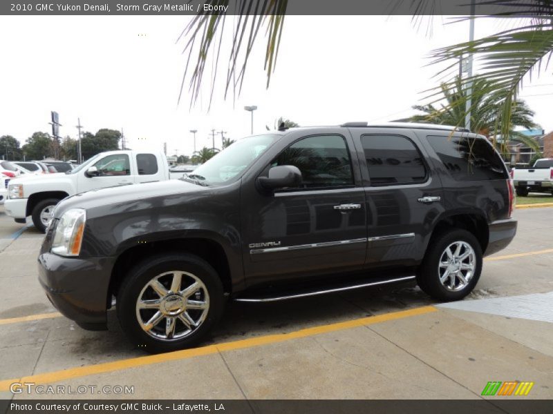 Storm Gray Metallic / Ebony 2010 GMC Yukon Denali