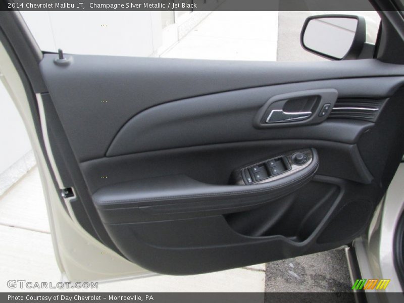 Champagne Silver Metallic / Jet Black 2014 Chevrolet Malibu LT