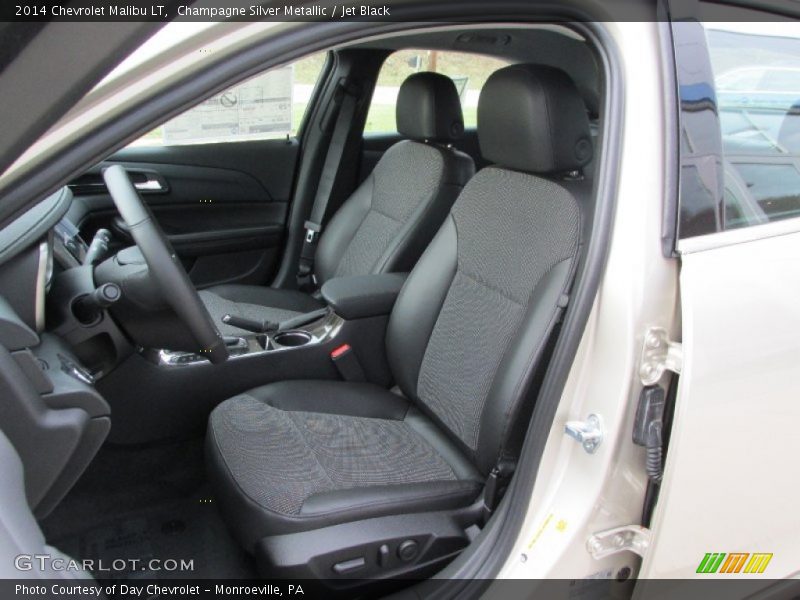 Champagne Silver Metallic / Jet Black 2014 Chevrolet Malibu LT
