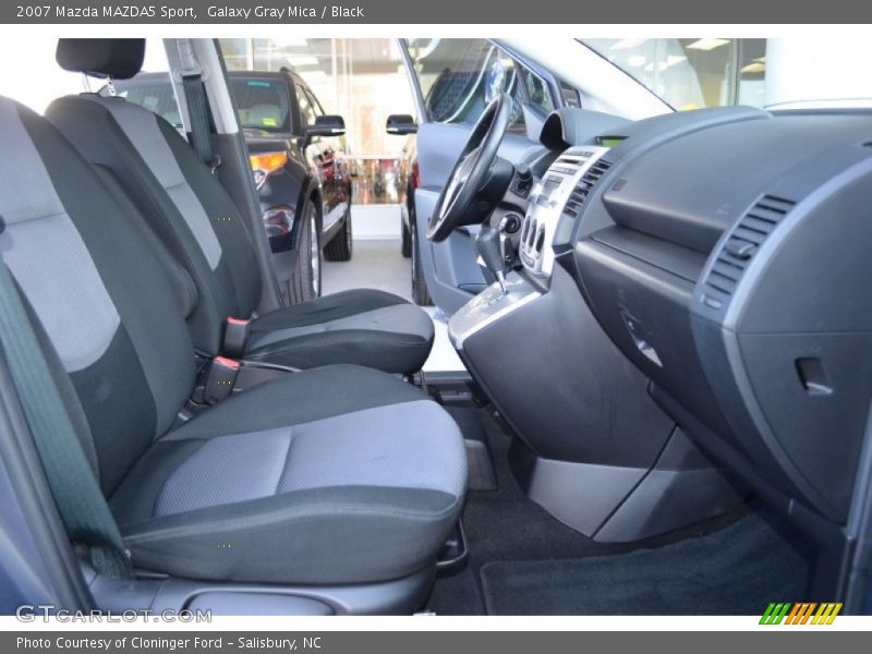 Galaxy Gray Mica / Black 2007 Mazda MAZDA5 Sport