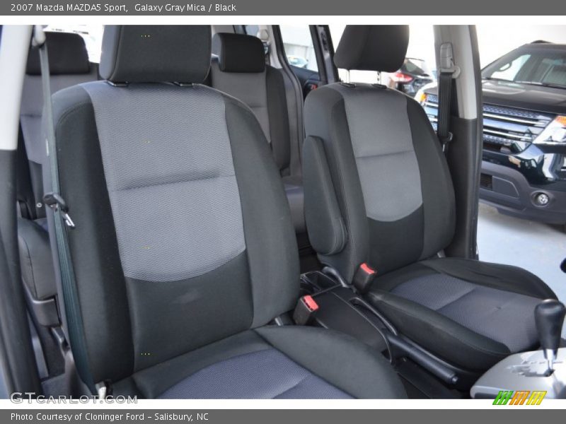 Galaxy Gray Mica / Black 2007 Mazda MAZDA5 Sport