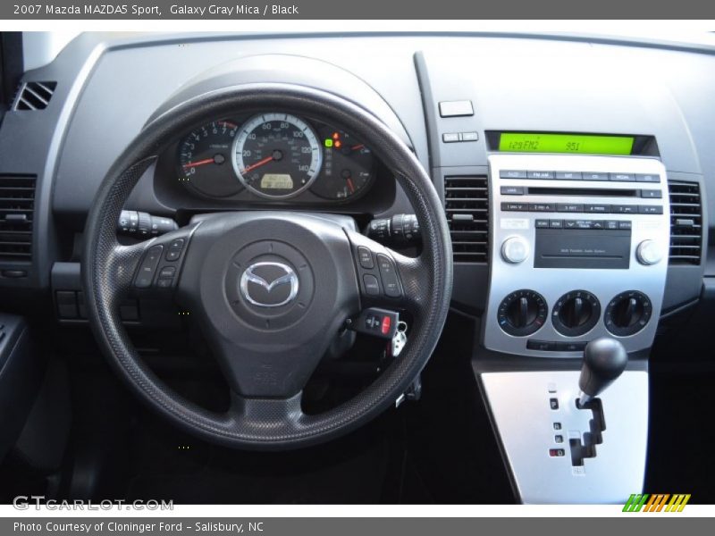 Galaxy Gray Mica / Black 2007 Mazda MAZDA5 Sport