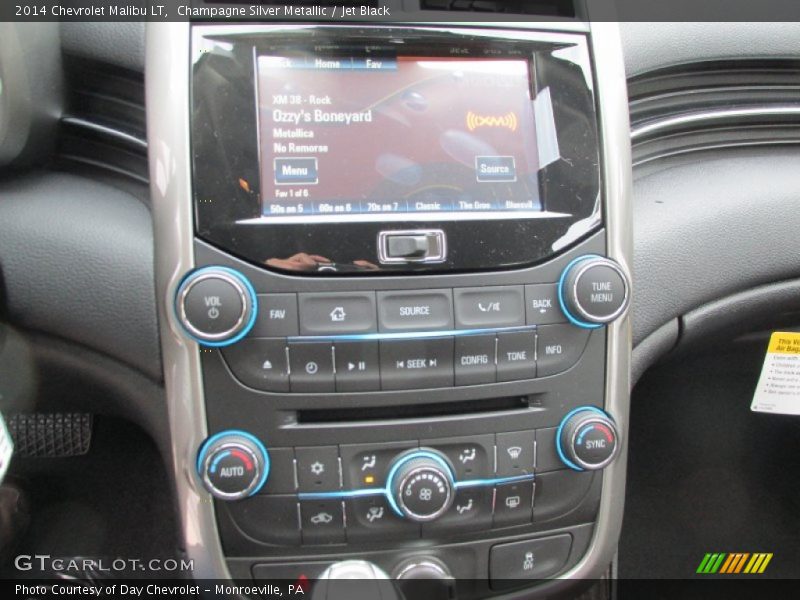 Champagne Silver Metallic / Jet Black 2014 Chevrolet Malibu LT