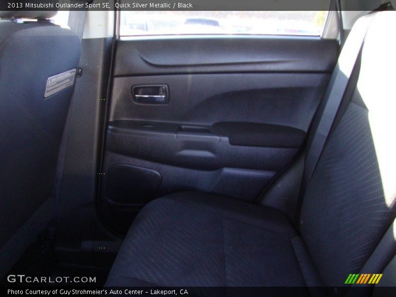 Quick Silver Metallic / Black 2013 Mitsubishi Outlander Sport SE