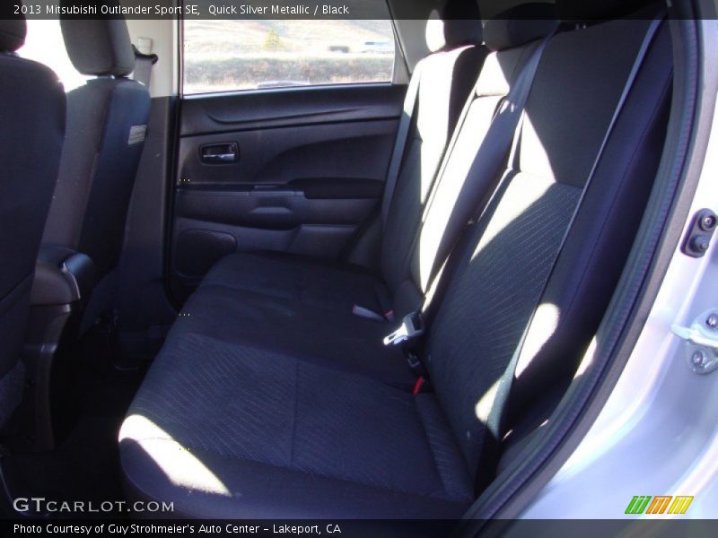 Quick Silver Metallic / Black 2013 Mitsubishi Outlander Sport SE
