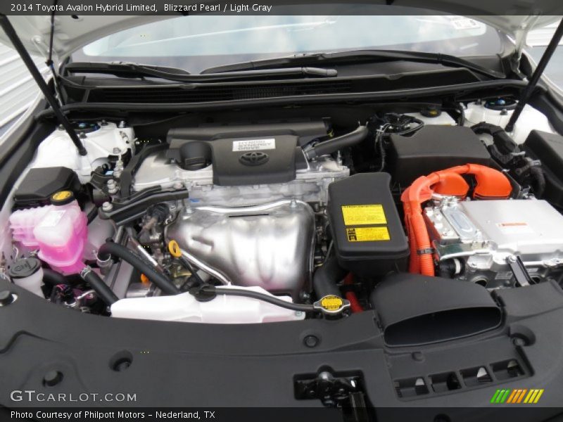  2014 Avalon Hybrid Limited Engine - 2.5 Liter DOHC 16-Valve VVT-i 4 Cylinder Gasoline/Electric Hybrid