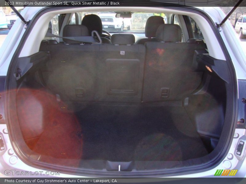 Quick Silver Metallic / Black 2013 Mitsubishi Outlander Sport SE