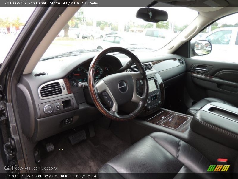 Storm Gray Metallic / Ebony 2010 GMC Yukon Denali