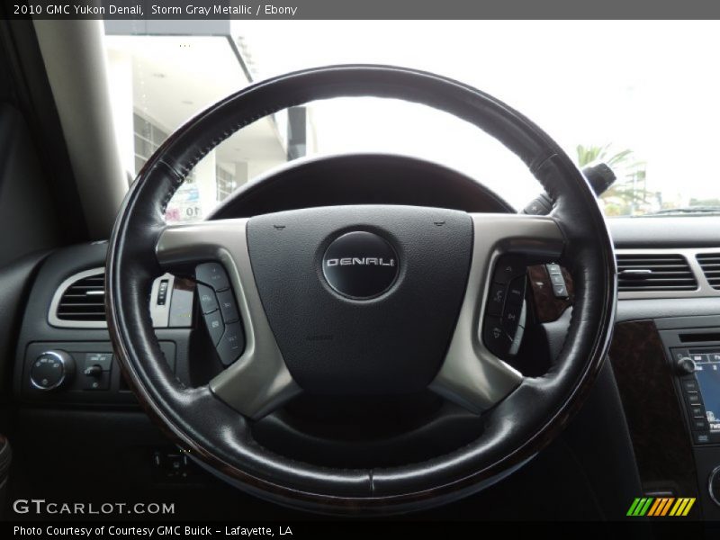 Storm Gray Metallic / Ebony 2010 GMC Yukon Denali