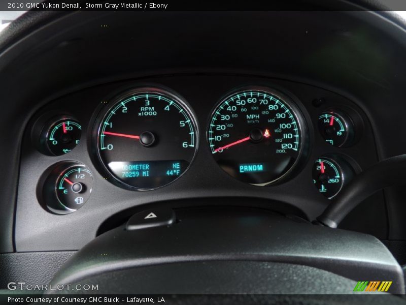 Storm Gray Metallic / Ebony 2010 GMC Yukon Denali