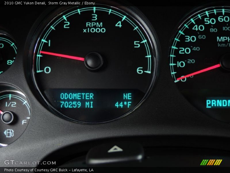 Storm Gray Metallic / Ebony 2010 GMC Yukon Denali