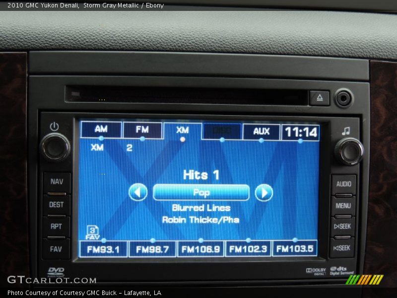 Storm Gray Metallic / Ebony 2010 GMC Yukon Denali