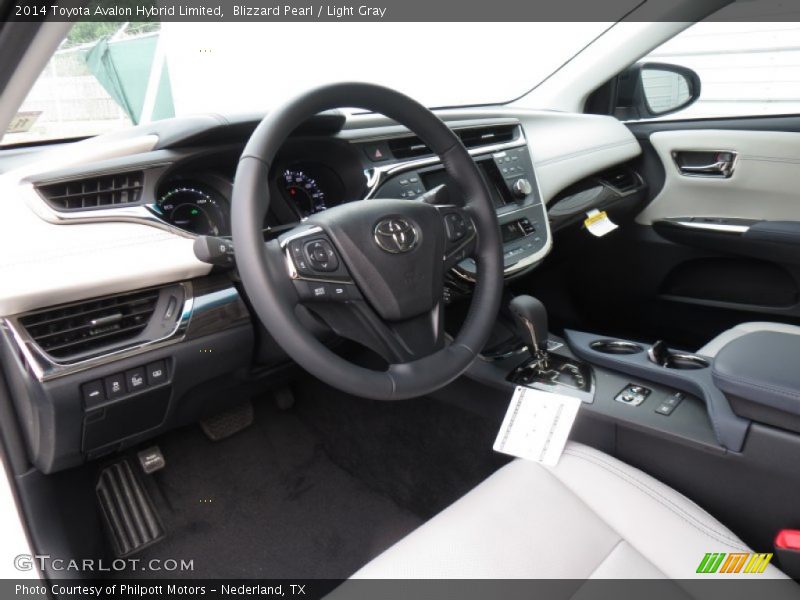 Light Gray Interior - 2014 Avalon Hybrid Limited 