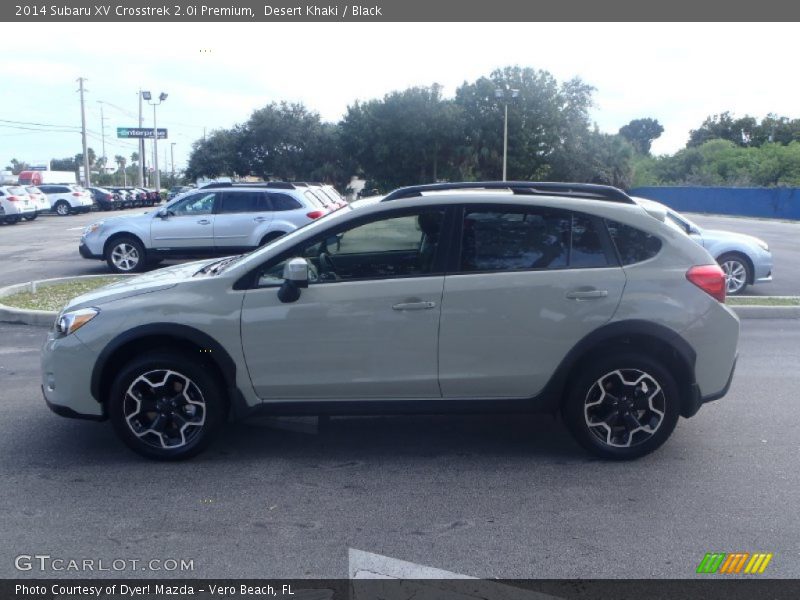 Desert Khaki / Black 2014 Subaru XV Crosstrek 2.0i Premium