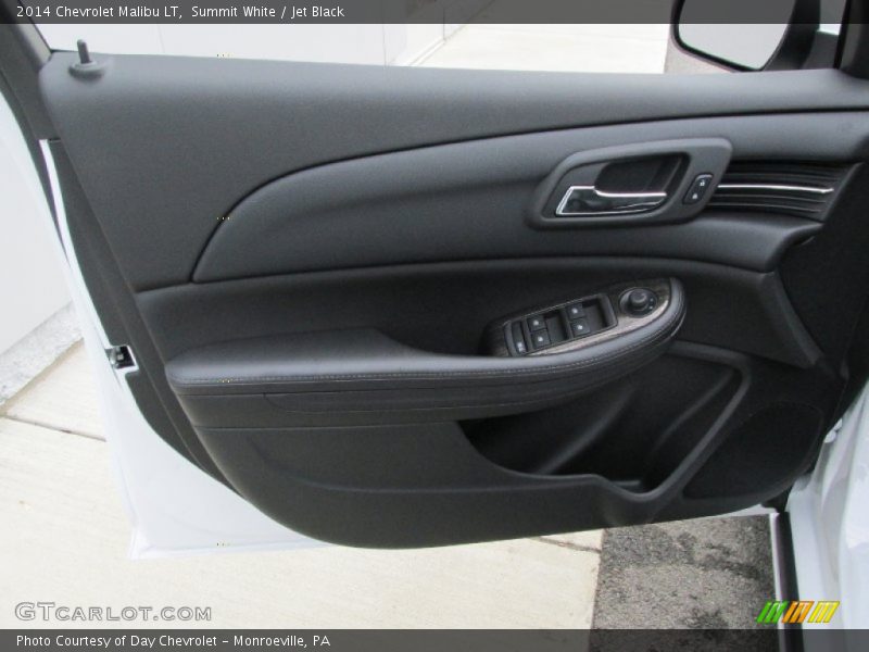 Summit White / Jet Black 2014 Chevrolet Malibu LT