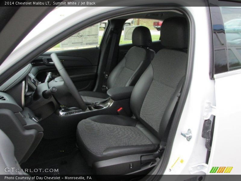 Summit White / Jet Black 2014 Chevrolet Malibu LT