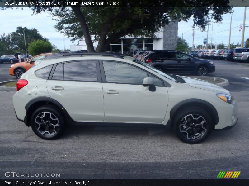 Desert Khaki / Black 2014 Subaru XV Crosstrek 2.0i Premium