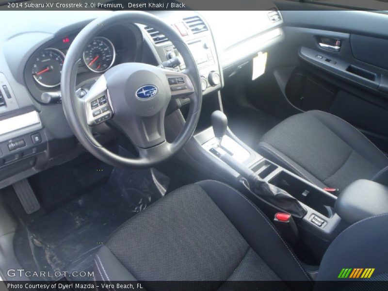 Desert Khaki / Black 2014 Subaru XV Crosstrek 2.0i Premium