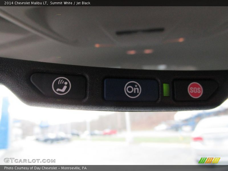 Summit White / Jet Black 2014 Chevrolet Malibu LT