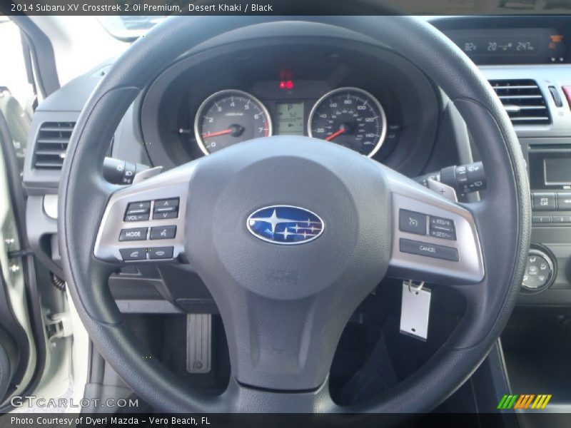 Desert Khaki / Black 2014 Subaru XV Crosstrek 2.0i Premium