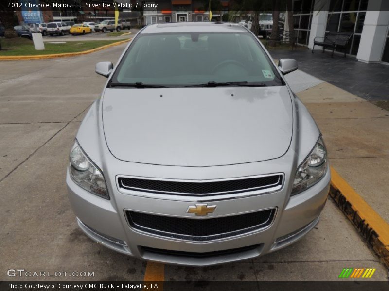 Silver Ice Metallic / Ebony 2012 Chevrolet Malibu LT