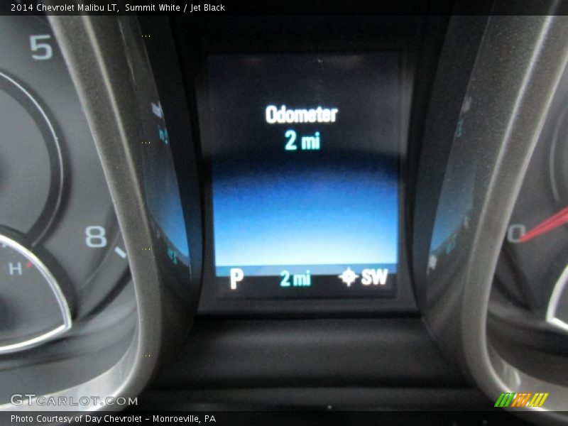 Summit White / Jet Black 2014 Chevrolet Malibu LT