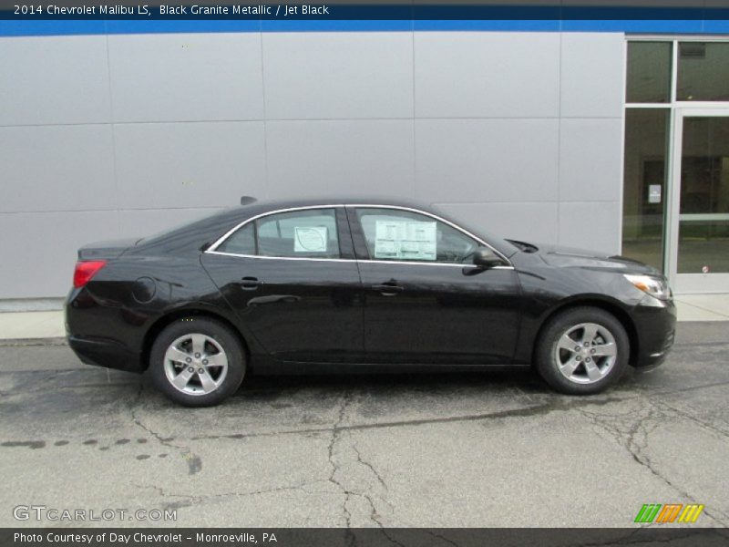 Black Granite Metallic / Jet Black 2014 Chevrolet Malibu LS