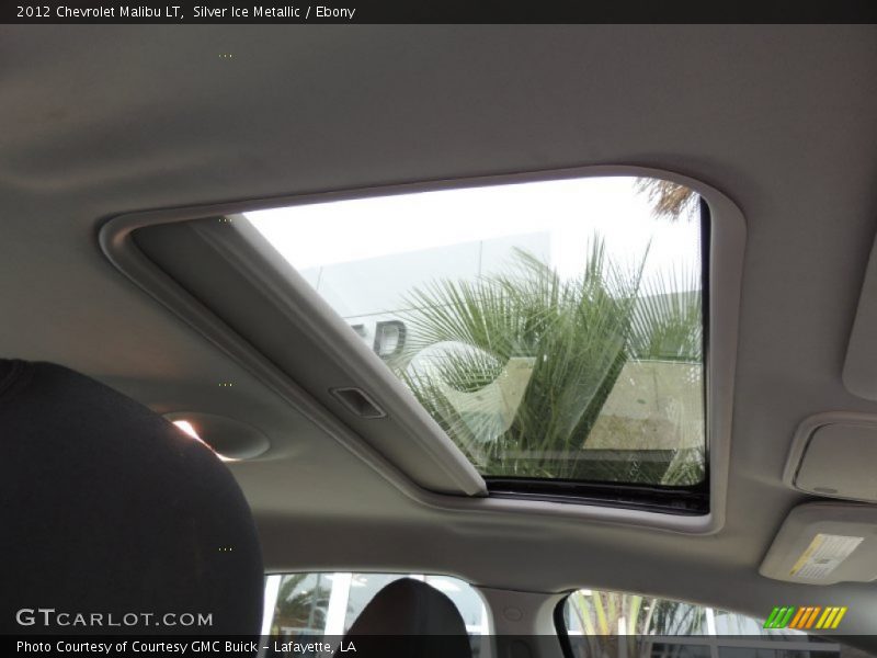 Silver Ice Metallic / Ebony 2012 Chevrolet Malibu LT