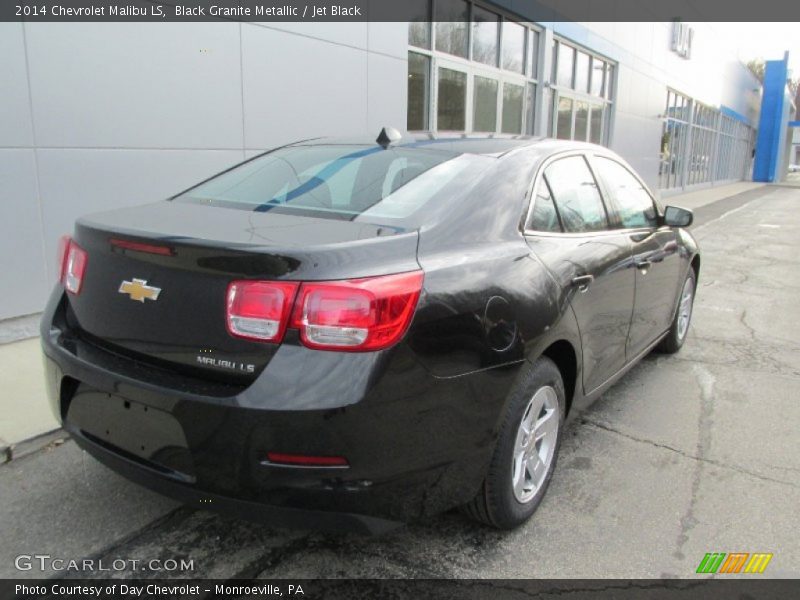 Black Granite Metallic / Jet Black 2014 Chevrolet Malibu LS