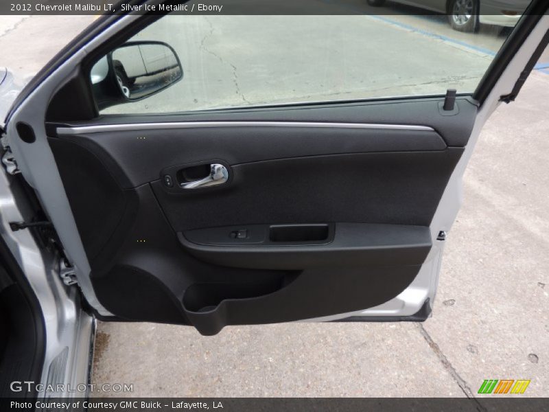Silver Ice Metallic / Ebony 2012 Chevrolet Malibu LT