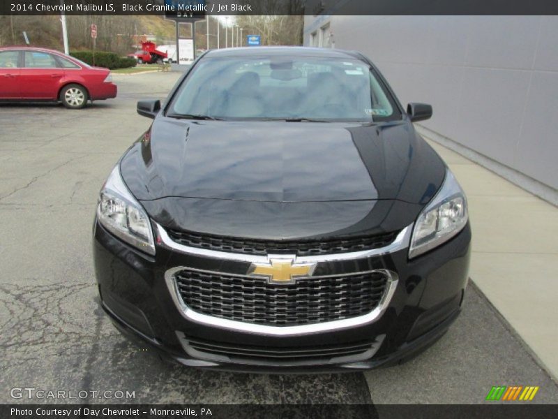 Black Granite Metallic / Jet Black 2014 Chevrolet Malibu LS