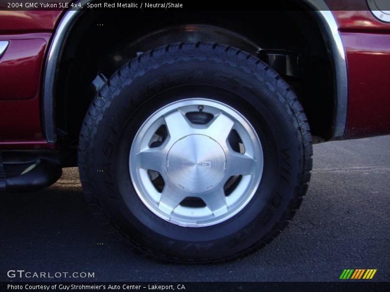 Sport Red Metallic / Neutral/Shale 2004 GMC Yukon SLE 4x4