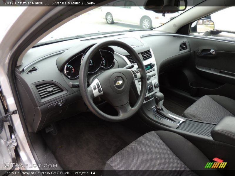 Silver Ice Metallic / Ebony 2012 Chevrolet Malibu LT
