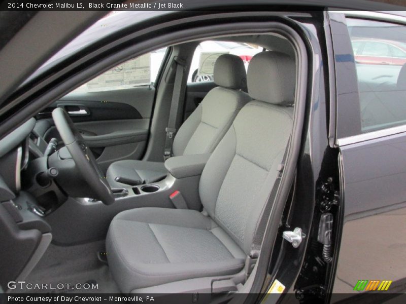 Black Granite Metallic / Jet Black 2014 Chevrolet Malibu LS