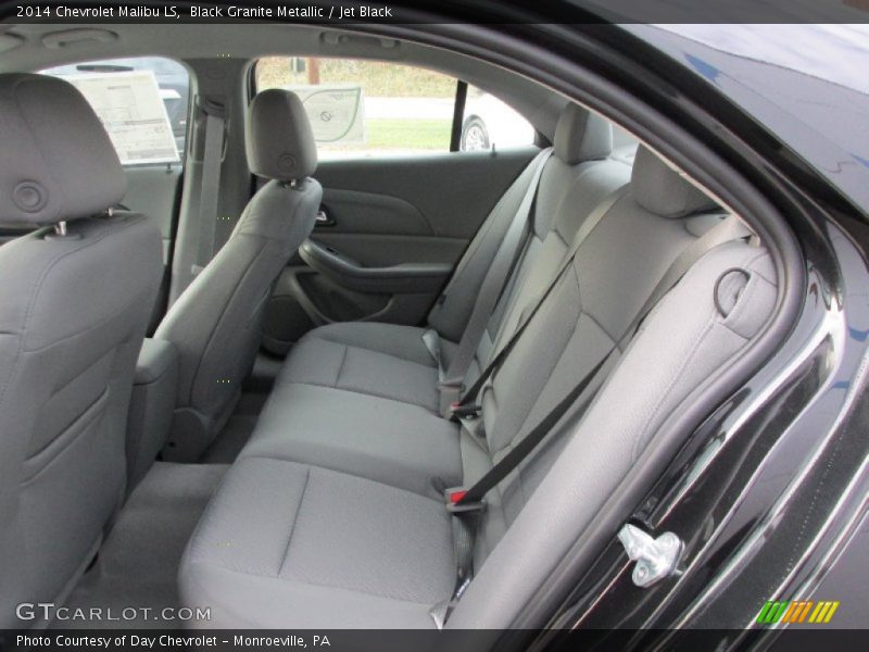Black Granite Metallic / Jet Black 2014 Chevrolet Malibu LS