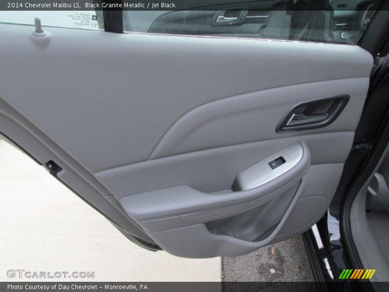 Black Granite Metallic / Jet Black 2014 Chevrolet Malibu LS
