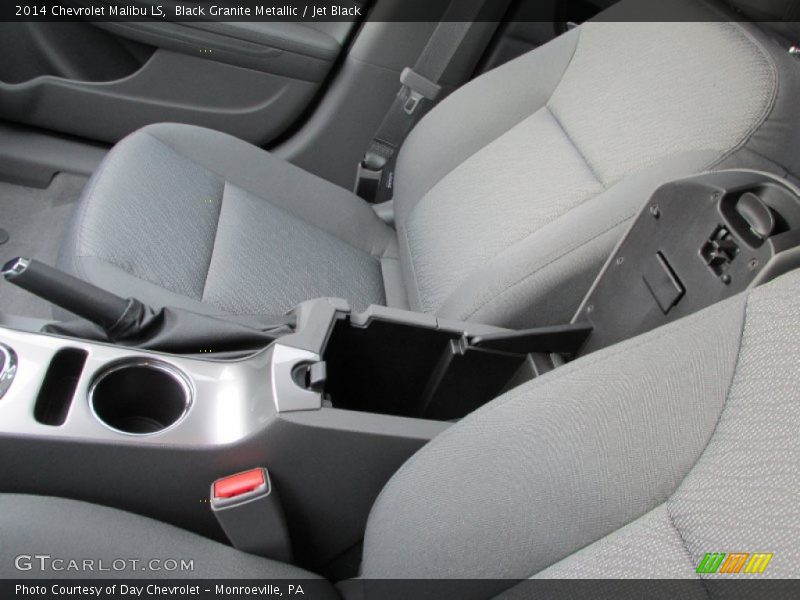 Black Granite Metallic / Jet Black 2014 Chevrolet Malibu LS
