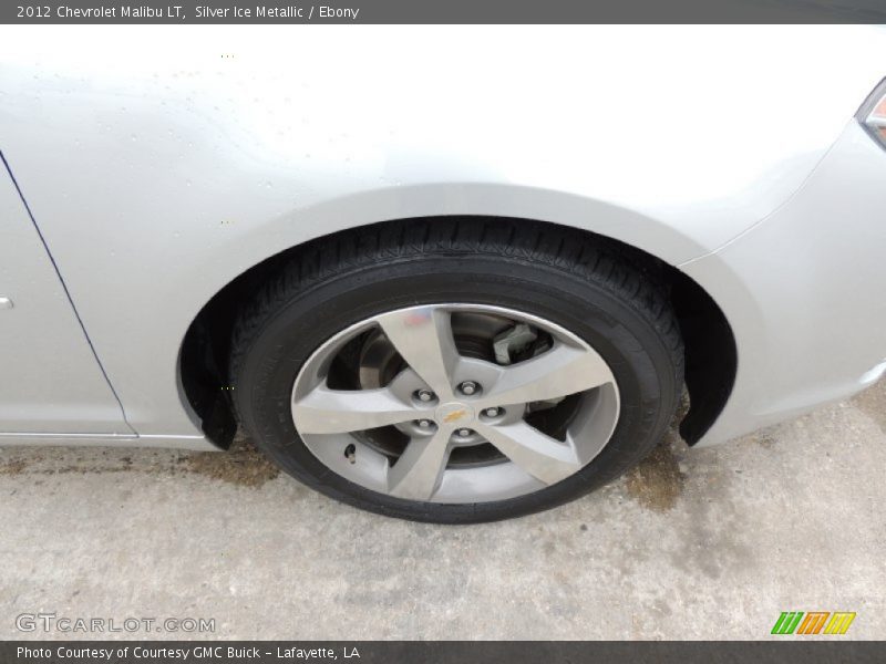 Silver Ice Metallic / Ebony 2012 Chevrolet Malibu LT