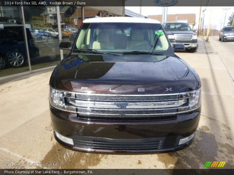 Kodiak Brown / Dune 2014 Ford Flex SEL AWD